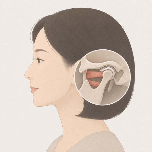 외측익돌근 의료 일러스트