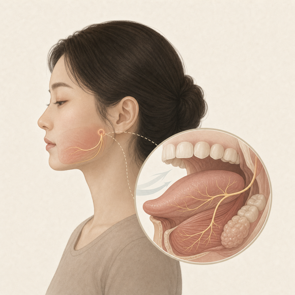 설신경 의료 일러스트