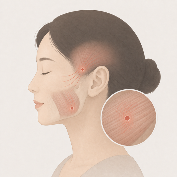근막통증 의료 일러스트