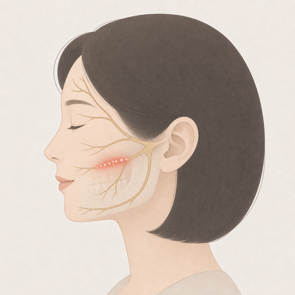 신경병성 통증 의료 일러스트