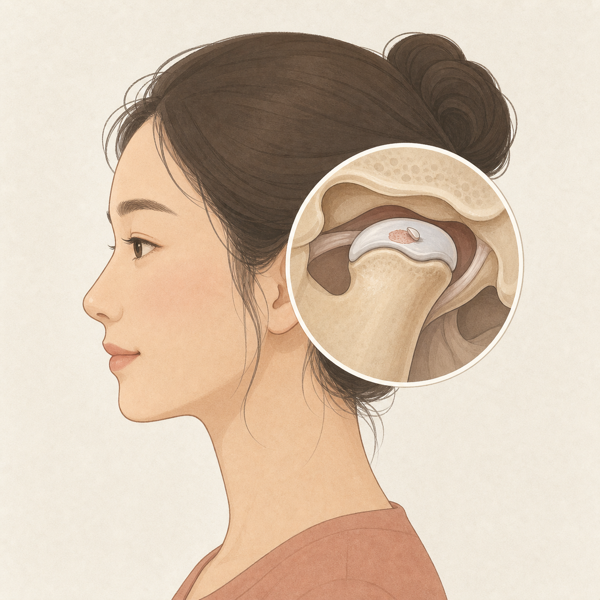 박리성 골연골염 의료 일러스트