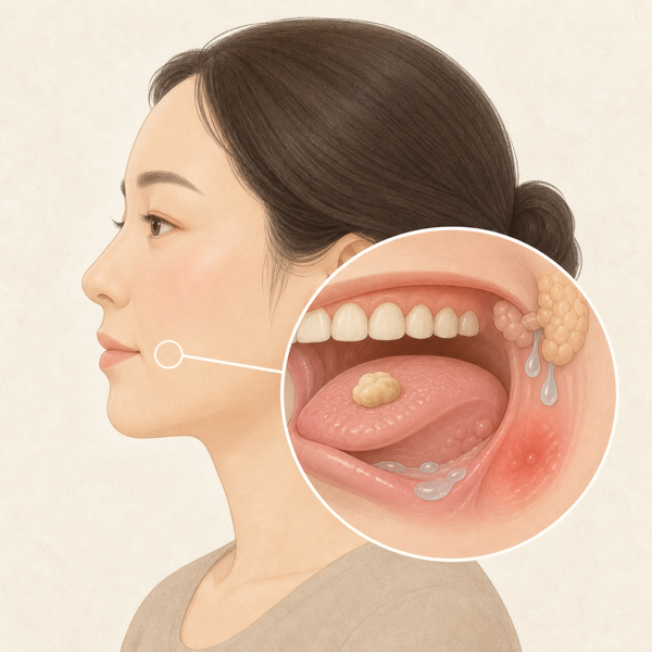 연하곤란 의료 일러스트