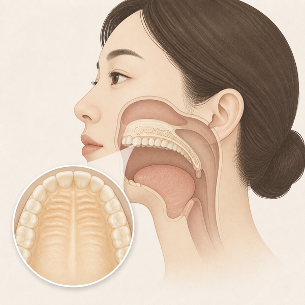 경구개 의료 일러스트