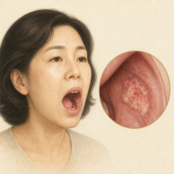 구강암 의료 일러스트