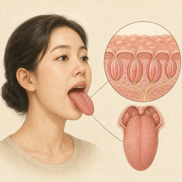 미뢰 의료 일러스트
