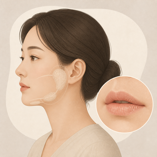 구강건조증 의료 일러스트